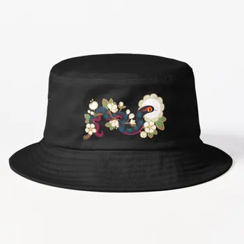 Шляпа-ведро со змеей и цветами 2, хип-хоп Весна
 Модная Дешевая однотонная одежда для рыбаков, уличная мужская одежда для мальчиков, повседневная