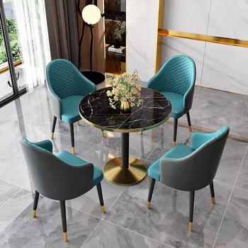 Элегантный набор журнальных столиков в скандинавском стиле, роскошный минималистичный бар, стильный набор журнальных столиков для ресторана отеля, Mesa, доступная мебель для дома