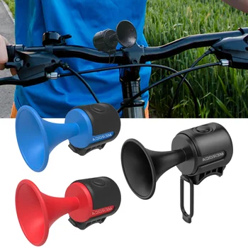 Электрический велосипедный звонок 120 дБ, мини-велосипедный рожок, водонепроницаемый велосипедный рожок, аксессуары для велосипеда MTB, электрические скутеры