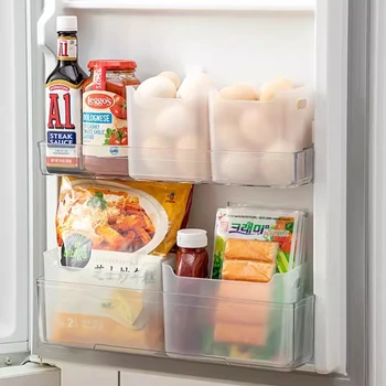 Ящики для хранения фруктов, овощей, Органайзер для свежих продуктов, контейнер из пищевого пластика, нетоксичный кухонный ящик для хранения