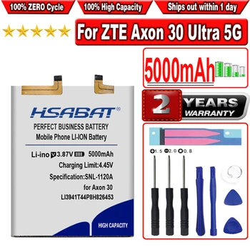HSABAT 5000 мАч LI3941T44P8H826453 Аккумулятор для ZTE Axon 30 Ultra 5G 31ULTRA A30ULTRA