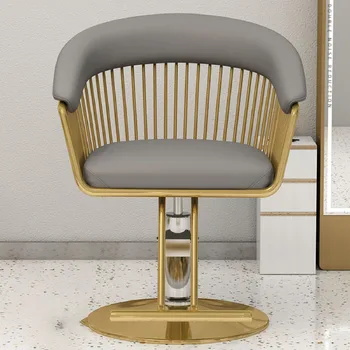 Вращающееся парикмахерское кресло для макияжа, Парикмахерское кресло с откидной спинкой, Тележка для шампуня, Регулируемое Кресло Для укладки, Мебель для салона красоты Cabeceiras