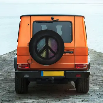 Чехлы для шин в стиле хиппи, защита колес, защита от непогоды, Универсальная для прицепа Jeep RV, внедорожника, грузовика, кемпера, туристического прицепа